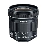 Canon EF-S 10-18mm f/4.5-5.6 is STM Lens, Lens Only